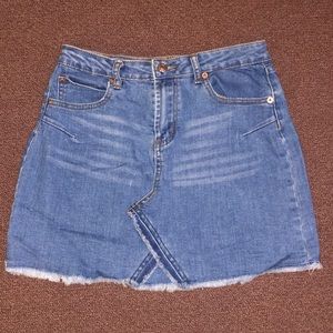 Zaful Denim Skirt
